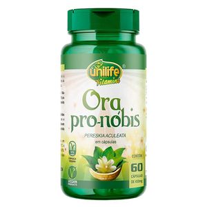 Ora Pro-Nóbis (450mg) 60 Cápsulas Vegetarianas - Unilife