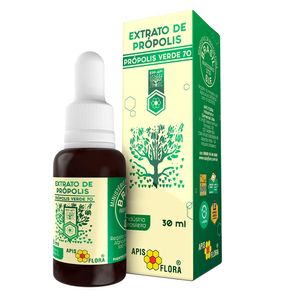 Extrato de Própolis Verde 25% 70 30ml - Apis Flora