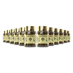 Kit 12x Extrato de Própolis Verde 87% Gold (500mg) 90 Cápsulas - Wax Green