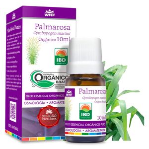 Óleo Essencial Palmarosa (Orgânico) 10ml - Wnf