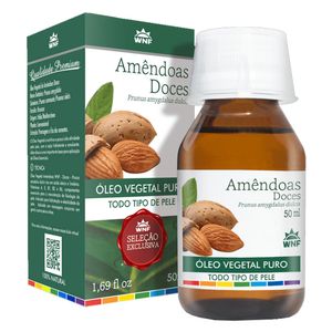 Óleo Vegetal Amêndoas Doces 50ml - Wnf