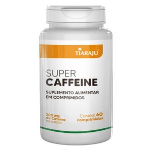 Super Caffeine (200mg) 60 Comprimidos - Tiarajú