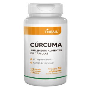 Cúrcuma com Vitaminas 30 Cápsulas - Tiarajú