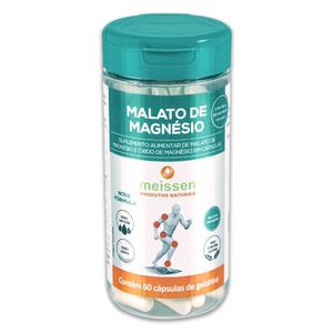 Malato De Magnesio (500mg) 60 Cápsulas - Meissen