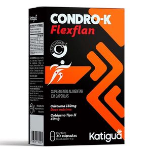 Condro K (Colágeno Tipo II) + Cúrcuma Flexflan 30 Cápsulas - Katiguá