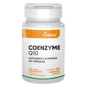 Coenzyme Q10 (Ubiquinona 100mg) 60 Cápsulas Softgel - Tiarajú