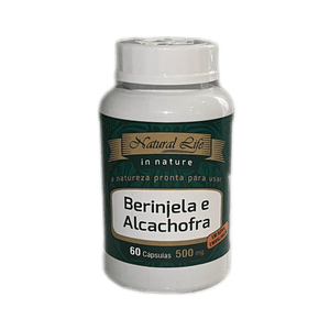 Berinjela e Alcachofra (500mg) 60 Cápsulas - Botânica Haacke