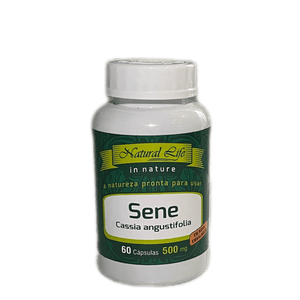 Sene (Cassia Angustifolia)  (500mg) 60 Cápsulas - Botânica Haacke