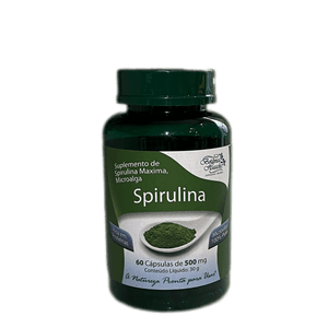 Spirulina (500mg) 60 Cápsulas - Botânica Haacke