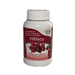 Hibisco (500mg) 60 Cápsulas - Botânica Haacke