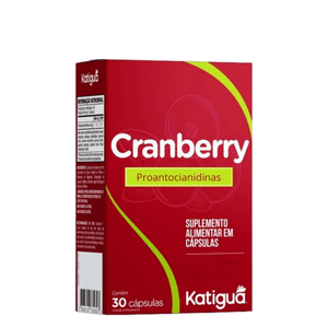 Cranberry Proantocianidinas (600mg) 30 Cápsulas - Katiguá