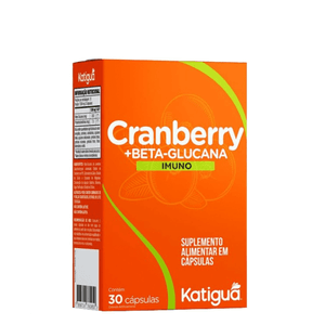 Cranberry com Beta Glucana (600mg) 30 Cápsulas - Katiguá