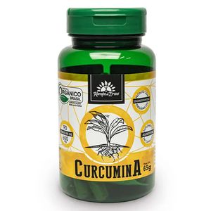 Cúrcuma Orgánica - Curcumina 90 Cápsulas Vegetarianas - Kampo de Ervas