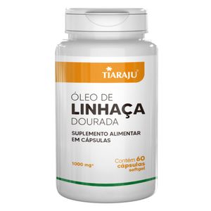 Aceite de Linaza Dorada (1000mg) 60 Cápsulas - Tiarajú