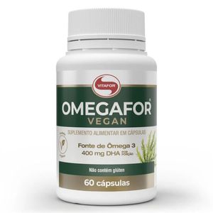 Omegafor Vegano (700mg) 60 Cápsulas - Vitafor