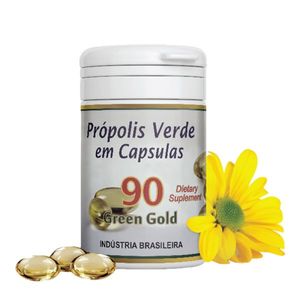 Propóleo Oro Verde (300mg) 90 Cápsulas - Apis Brasil