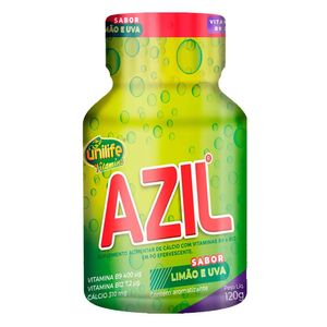 Azil Efervescente Sabor Uva e Limão 120g - Unilife