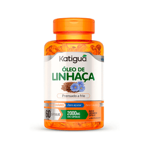 Óleo de Linhaça (1000mg) 60 Cápsulas - Katiguá