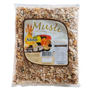 Cereal Musli Cereais e Frutas 250g - Naturale