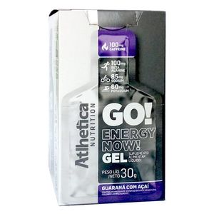 Mostrar Go Energy Now Gel (Gel de Carbohidratos) Sabor Guaraná con Açaí 10 Comprimidos de 30g - Athletica Nutrition