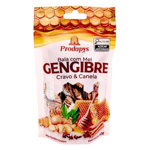 Caramelo Miel Jengibre Clavo y Canela 60g - Prodapys