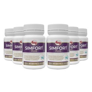 Kit 6x Simfort Plus (Mix Probióticos) 30 Cápsulas - Vitafor