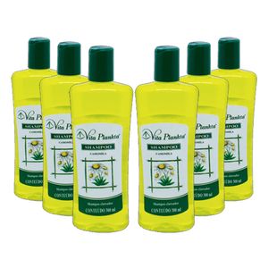 Kit 6x Shampoo Camomila (Clareador) 300ml - Vitalab