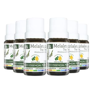 Kit 6x Óleo Essencial Melaleuca (Tea Tree) 5ml - Wnf