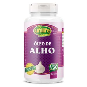 Óleo de Alho (250mg) 150 Cápsulas - Unilife