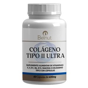 Colágeno Tipo II Ultra (400mg) 60 Cápsulas - Belnut
