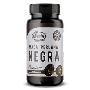 Maca Peruana Negra Premium 60 Cápsulas - Unilife
