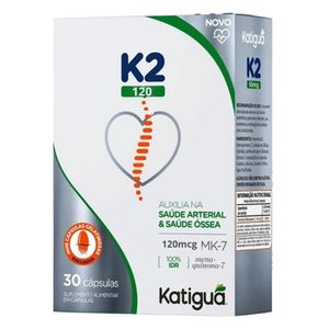 Vitamina K2 (120mcg) 30 Cápsulas Blandas - Katiguá