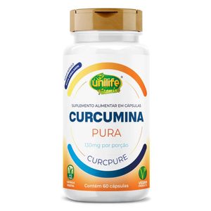 Curcumina Pura (450mg) 60 Cápsulas - Unilife