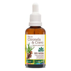 Óleo de Citronela e Cravo Pronto Para a Pele 50ml - Wnf