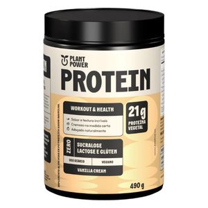 Protein Vanilla Cream 490g - Plant Power