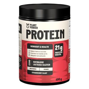 Protein Strawberry Blast 490g - Plant Power