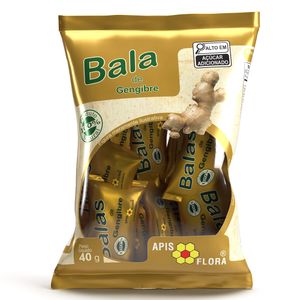 Bala de Gengibre 40g - Apis Flora