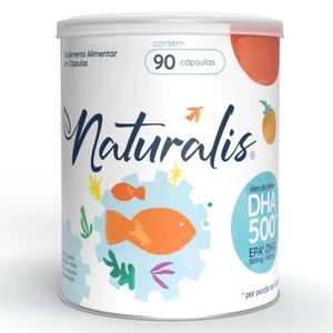 Omega-3 (DHA 500) 90 Cápsulas - Natural