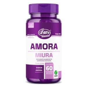 Amora Miúra 60 Comprimidos Mastigáveis - Unilife