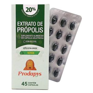 Extrato de Própolis Verde Extra Green 45 Cápsulas - Prodapys