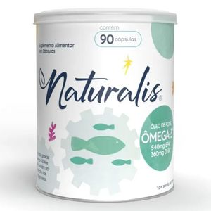 Aceite de Pescado Omega-3 Tradicional 90 Cápsulas - Naturalis