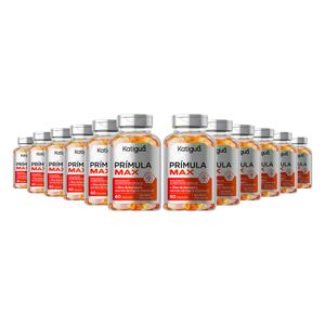Kit 12x Prímula Max (1000mg) 60 Cápsulas - Katiguá