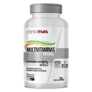 Multivitaminas Mais 60 Cápsulas - Chá Mais