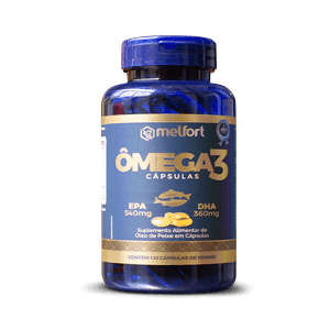 Ômega 3 (1000mg) 120 Cápsulas - Melfort