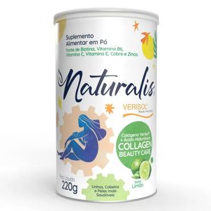 Collagen Beauty Care sabor Limão 220g - Naturalis