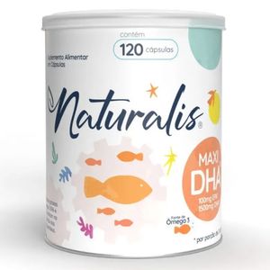 Maxi DHA 120 Cápsulas - Naturalis