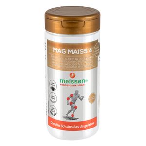 Mag Maiss 4 (Dimagnésio, Bisglicinato, Taurato) 60 Cápsulas - Meissen