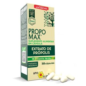 Propomax Extrato de Própolis Verde (495mg) 30 Cápsulas - Apis Flora