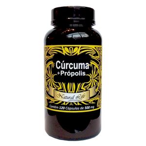 Cúrcuma + propóleo (500 mg) 120 cápsulas - Haacke Botany