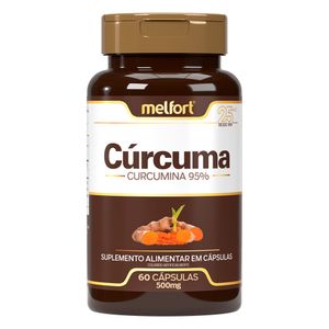 Cúrcuma (500mg) 60 Cápsulas - Melfort